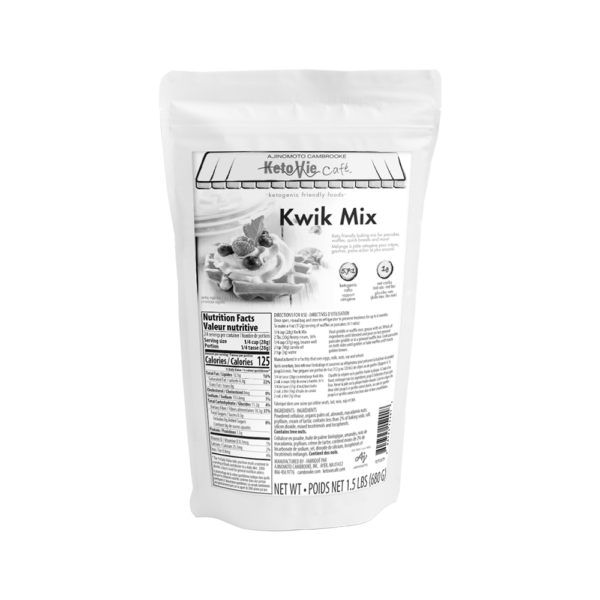 Ketovie Kwik Mix Mezcla Cetogenica para Hornear 680grs