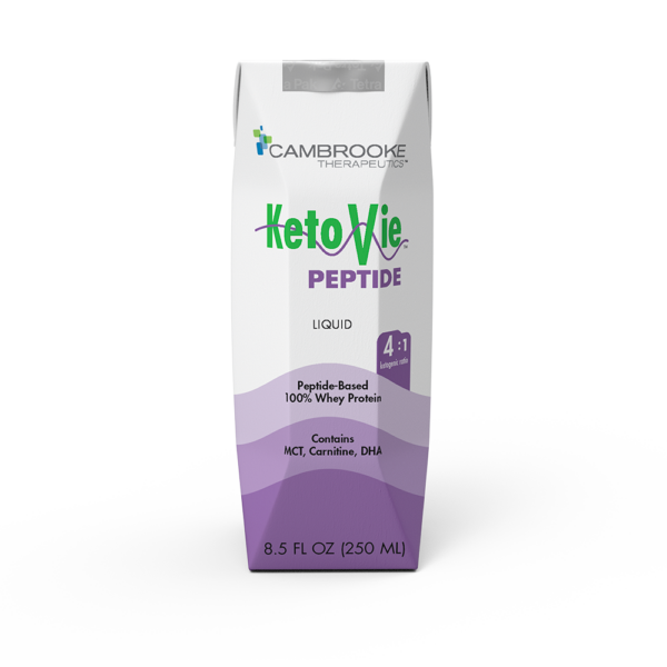 Ketovie Peptide 4:1 Con Proteínas Hidrolizadas 250 ml x 6 bricks - Imagen 2