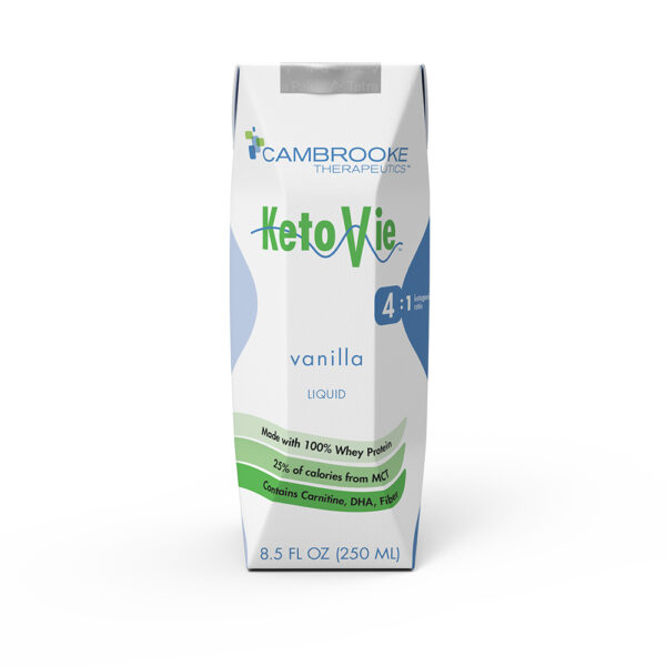 Ketovie 4:1 Vainilla 250 ml x 6 briks - Imagen 2