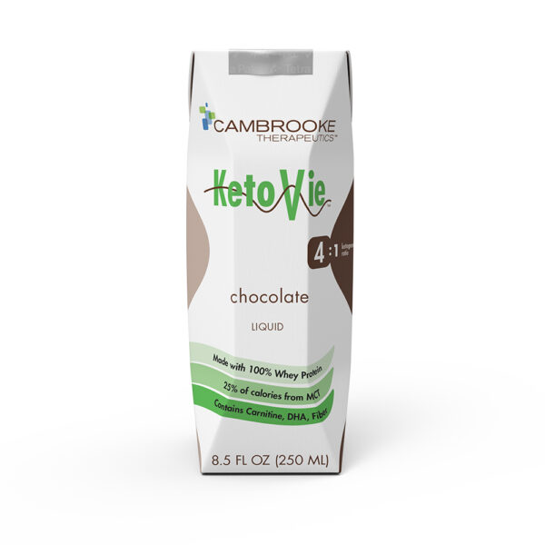 Ketovie 4:1 Chocolate 250 ml x 6 briks - Imagen 2